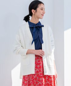 組曲 【WEB限定】SOBANEラメカーディガン