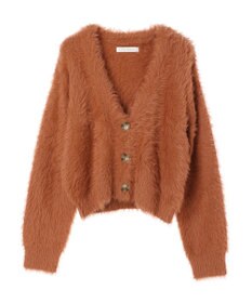 Green Parks ・Ｐｅｔｉｔ　Ｆｌｅｕｒ　シャギーニットカーディガン