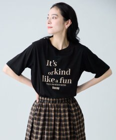 ANY シアーネップロゴＴシャツ