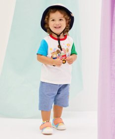 MIKI HOUSE HOT BISCUITS 【80-120cm】 ビーンズ×お菓子シリーズ 天竺素材半袖Tシャツ