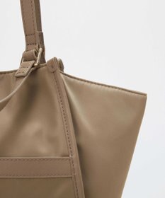 TOPKAPI 【TREASURE TOPKAPI】ナイロン 2way レザーハンドル ミニ トートバッグ