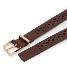 UNBILLION カカトゥ kakatoo / 牛革パンチングベルト