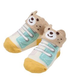 MIKI HOUSE HOT BISCUITS 【9-11cm】ベビーソックス　シューズ風