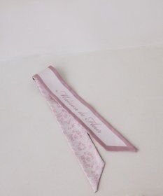 Maison de FLEUR フラワーフレーム柄スカーフ