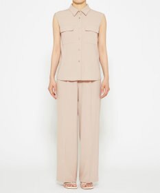 uncrave 【接触冷感・撥水・洗濯機洗い可】クールタッチツイル ブラウス（uncrave STANDARD)