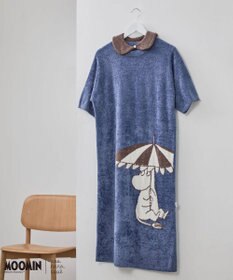 une nana cool 【ムーミン】MOOMIN × une nana ccol　なめらかふわふわワンピース