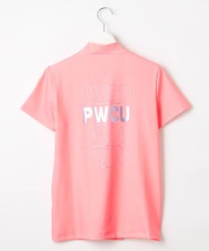 PW CIRCULUS 【UV遮蔽率99.5%  UVカット / 速乾 / ストレッチ】【WOMEN】ポケットモックT ゴルフウェア レディース