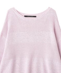 YECCA VECCA テープヤーンルーズニットプルオーバー