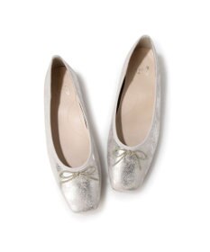 ing <ing>【WEB限定】スクエアトゥバレエシューズ