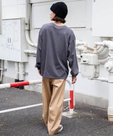 WEGO ピグメントクルーネックロンT