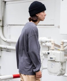 WEGO ピグメントクルーネックロンT