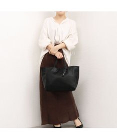 UNBILLION カシュカシュ cachecache / メッシュエンボスA4ショッパートート