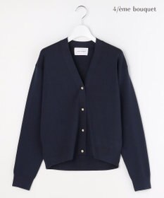 自由区 【カトリエムブーケ】Tricot universel カーディガン ネイビー