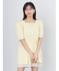 earth music&ecology スクエアネックチュニック