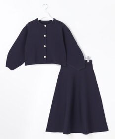 Feroux 【セットアイテム】パフスリーブニット セットアップ