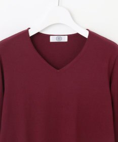 J.PRESS LADIES L 【洗える】PRINCE Vネック ニット
