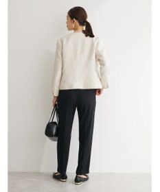 Green Parks ｅｆ－ｄｅ　ツィード風ノーカラージャケット