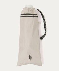 MOONBAT 【 遮光率100％/遮熱/UV/軽量】POLO RALPH LAUREN（ポロ ラルフローレン）晴雨兼用日傘 ワンポイント ポロポニー バイカラー  折りたたみ傘