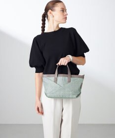 Y'SACCS リネンライク　イニシャルトート　Sサイズ