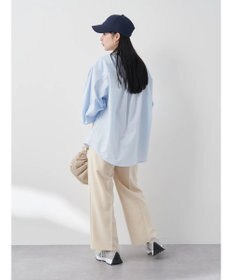 earth music&ecology 袖タックブラウス