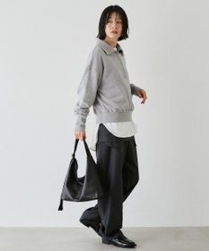 russet レザーホーボーバッグ M(CE-1658)