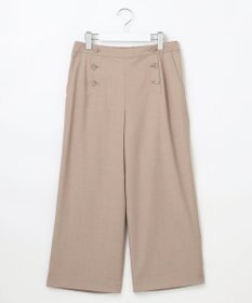 J.PRESS LADIES L 【洗える】T/Rウォッシャブルギャバ マリン パンツ