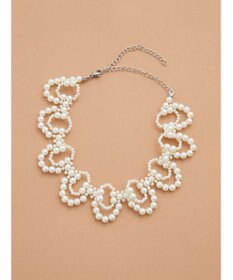 Green Parks ・ＨＡＬＦ　ＴＩＭＥ　パールカラーネックレスＡ