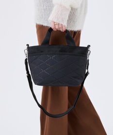 LeSportsac SMALL BUCKET TOTE/ブラッククロスデボス