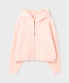 GRACE CONTINENTAL 起毛ニットパーカー