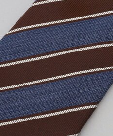GOTAIRIKU 【日本製】西陣ネクタイ_レジメンタルストライプ柄