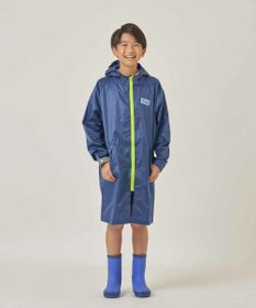 BEAMS SCHOOL レインコート ランドセル対応／収納袋付き