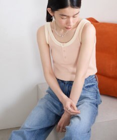 AMERICAN HOLIC ワッフル２ＷＡＹタンクトップ