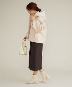 Feroux 【古畑星夏さん着用】パフスリーブフード アウター