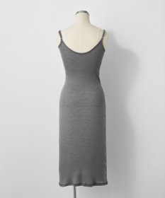 TOQUE 〈大草直子さんアドバイザー〉ロイヤルベビーアルパカ針抜きスムスインナーロングキャミソール