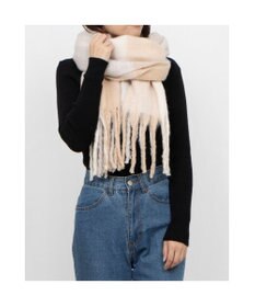 UNBILLION カシュネ cache nez / リサイクルポリブロックチェックストール