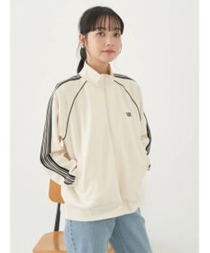 earth music&ecology スポーティー袖ラインブルゾン