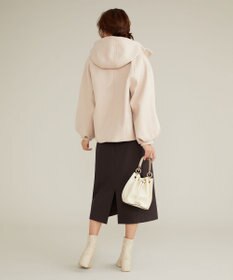 Feroux 【古畑星夏さん着用】パフスリーブフード アウター