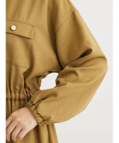 Green Parks ・ＥＬＥＮＣＡＲＥ　ＤＵＥ　イロイロ釦ドロストワンピース