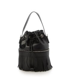 UNBILLION カシュカシュ cachecache / ボールチェーンポイントタッセルドロストショルダー