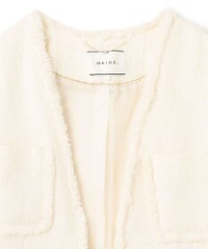 BEIGE， DAHLIA / ツイードジレ