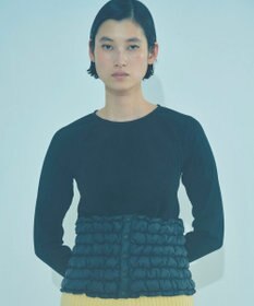 KWD 【日本製】DOWN WAIST WARMER グリーンダウン ダウンウエストウォーマー