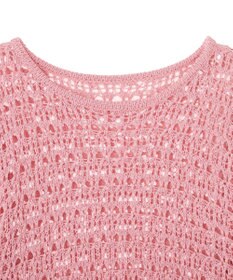 earth music&ecology メッシュニットプルオーバー