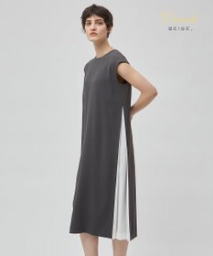 BEIGE， CINDY / サイドタックドレス