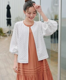 Tiaclasse 【小倉優子さん着用・洗える・XSサイズ】麻調ピンタックロングワンピース