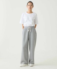 caqu ワイドシルエット スウェットパンツ