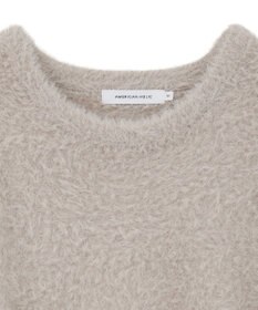 AMERICAN HOLIC フェザー半袖ニットプルオーバー