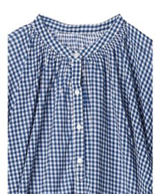 earth music&ecology コットンボイルギャザーワンピース