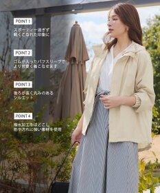 Tiaclasse L 撥水ドロストマウンテンパーカー