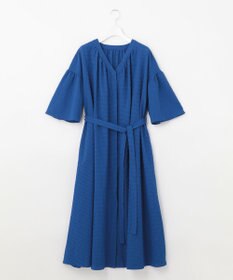 #Newans 【優木まおみさんコラボ】Vネックガウンワンピース