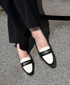 APOM 日本製 晴雨兼用スクエアトゥコインローファー15＜CRAHUG限定＞